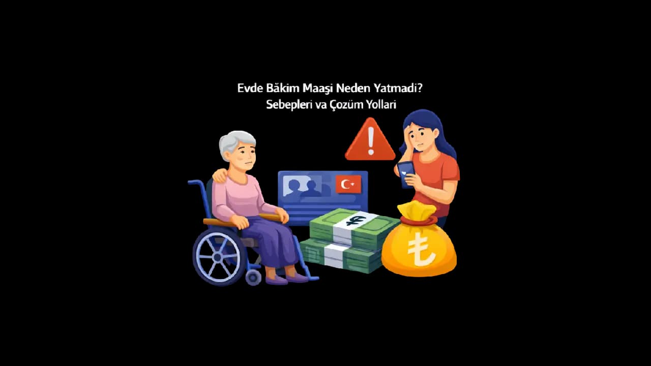 Evde Bakım Maaşı Neden Yatmadı? Sebepleri ve Çözüm Yolları (2026 Güncel Rehber)